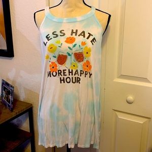 Torrid Super Soft Size 1 (14/16) High Neck Graphic Tank